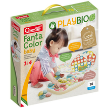 Quercetti: Play Bio Fantacolor Baby pötyi 28 db-os