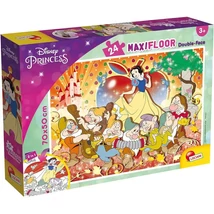 Disney Hófehérke 2 az 1-ben maxi 24 db-os puzzle és színező 70×50 cm – Lisciani