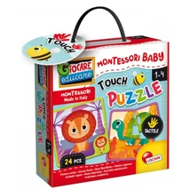 Montessori Baby: Touch Puzzle - Állatok