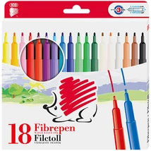 ICO: SÜNI 300 színes rostirón készlet 18 db-os