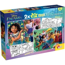 Disney Encanto 2 az 1-ben maxi 2×60 db-os puzzle és színező 50×35 cm – Lisciani