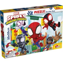 Marvel Spidey 2 az 1-ben 24 db-os puzzle és színező 35×25 cm – Lisciani