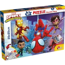 Marvel Spidey 2 az 1-ben 48 db-os puzzle és színező 35×25 cm – Lisciani