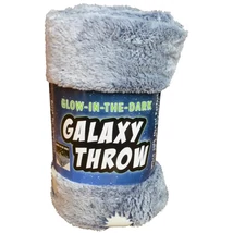 Buddy&Barney: Sötétben világító takaró galaxis mintával 152×127 cm