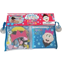 Buddy &amp; Barney Színváltós fürdőkönyv és matricák - Vicces arcok