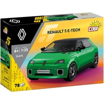 COBI: Renault 5 E-Tech zöld autó építőjáték (24674)