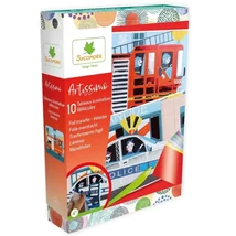 Sycomore: Artissimo Díszíts fém fóliával kreatív szett – Járművek