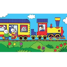 Bartos Erika: Bogyó és Babóca – Kisvonat a Mohavölgyben diafilm