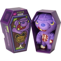 Deddy Bear Virus plüss koporsóban, 5. sorozat, 15 cm