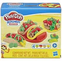 Play-Doh: Kitchen Creations Taco time játékszett 4 db gyurmával – Hasbro