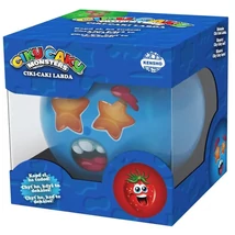 Ciki-caki labda Szörnyecskés – kék 10 cm-es