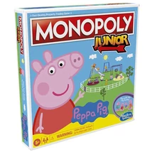 Peppa malac Monopoly junior társasjáték – Hasbro