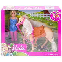 Barbie lovas szett babával – Mattel