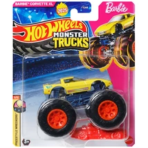 Hot Wheels Monster Trucks: Barbie Corvette XL kisautó 1/64 – Mattel