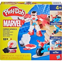 Play-Doh: Marvel Amerika Kapitány Moto Slicer játékszett – Hasbro