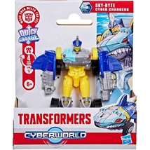 Transformers Cyberworld: Sky-Byte – Cyber Changers figura 10 cm – Hasbro