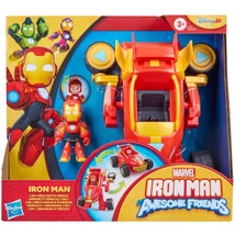 Marvel: Vasember 2 az 1-ben Mech Iron Man autó és figuraszett – Hasbro
