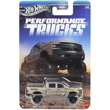 Hot Wheels Silver Series: 2019 Chevrolet Silverado Trail Boss LT kisautó 1/64 - Mattel