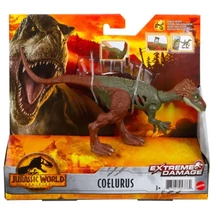Jurassic World 3 harcoló Coelurus dinoszaurusz figura
