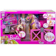 Barbie: Stílusvarázs lovarda játékszett – Mattel