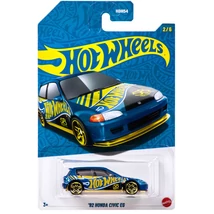 Hot Wheels Pearl &amp; Chrome: '92 Honda Civic EG kisautó 1/64 - Mattel