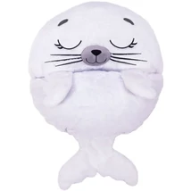 Happy Nappers: Fehér fóka párna hálózsák 137 cm