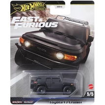 Hot Wheels: Halálos Iramban Toyota FJ Cruiser Deluxe prémium kisautó 1/64 – Mattel