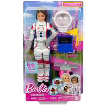 Barbie: 65. évfordulós karrier játékszett – Űrhajós baba kiegészítőkkel – Mattel
