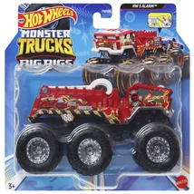 Hot Wheels Monster Trucks: Big Rigs HW 5 Alarm hatkerekű járgány 1:64 – Mattel