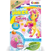 Craze Inkee: Galupy unikornis vegán fürdőgolyó meglepetés figurával