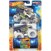 Hot Wheels Monster Trucks: Glow-n-Fire Live kisautó 1/64 – Mattel