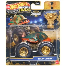 Hot Wheels Monster Trucks: Piran-Ahhh bajnok kisautó serleggel 1/64 – Mattel