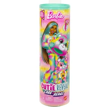 Barbie: Cutie Reveal meglepetés baba Gondos bocsok 2. széria – Good Vibes bocs – Mattel