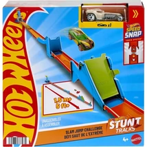 Hot Wheels: Kaszkadőr kezdőszett - Slam Jump Challenge játékszett - Mattel