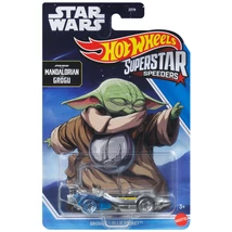 Hot Wheels: Superstar Speeders Star Wars Grogu Ollie Rocket kisautó 1/64 - Mattel