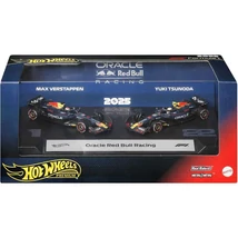 Hot Wheels F1 Kisautó 2-es Csomag - Red Bull: Verstappen + Tsunoda - Mattel