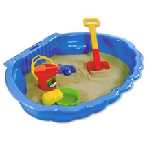 Kagylós homokozó medence több színváltozatban – D-Toys