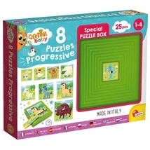 Carotina Baby: Progresszív puzzle – Farm állatok