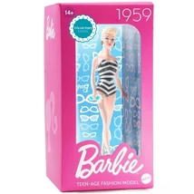 Barbie Teen-Age fashion model 1959 gyűjtői baba 15cm