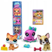 Littlest Pet Shop: Cica, polip, kutyus 3 db-os figura csomag 4. széria