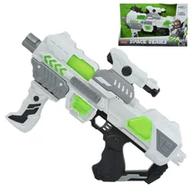 Super Space taktikai markolatos és távcsöves űrfegyver fénnyel és hanggal 40 cm