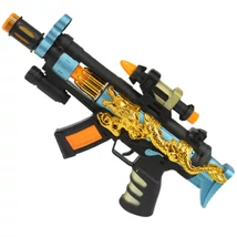 Super Weapons: Gépfegyver sárkányos mintával, fénnyel és hanggal 33 cm