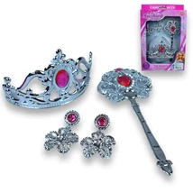 Hercegnő szépség szett fülbevalóval és kiegészítőkkel