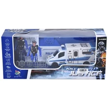 Rendőr játékszett autóval és 2 db figurával