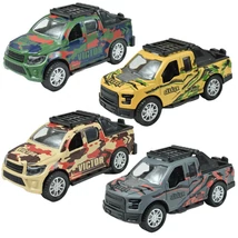 Fast Racer: Lendkerekes PickUp terepjáró többféle változatban 11 cm