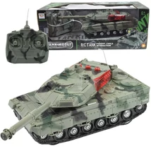 RC Távirányítós M1 Abrams tank fény és hangeffektekkel 1/32-es méretarány 22 cm