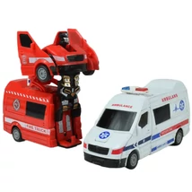 Átalakuló mentőautó többféle változatban