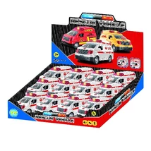 Rescue Vehicle mentőautó fénnyel és hanggal 1 db