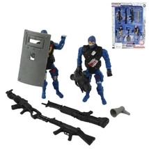 Police rendőr páros játékszett kiegészítőkkel kétféle változatban