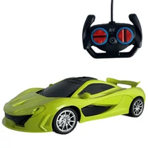RC távirányítós sportautó fénnyel kétféle változatban 1/22-es méretarány 20 cm 27Mhz